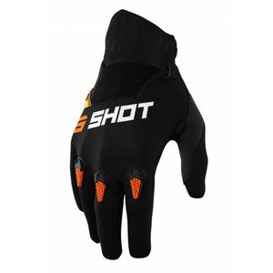 Shot Devo Motocross Gloves Black/Orange rasprodaja