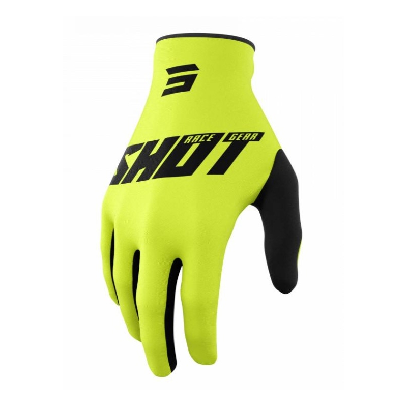 Shot Raw Burst Crno-Fluo Žute rukavice za motocross rasprodaja