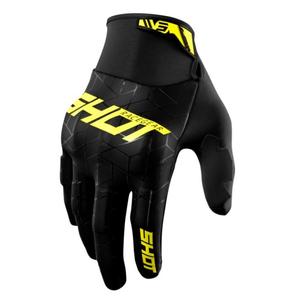 Shot Drift Spider Motocross rukavice Crno/Žute rasprodaja