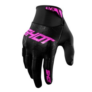 Shot Drift Spider Motocross rukavice crne/roze rasprodaja