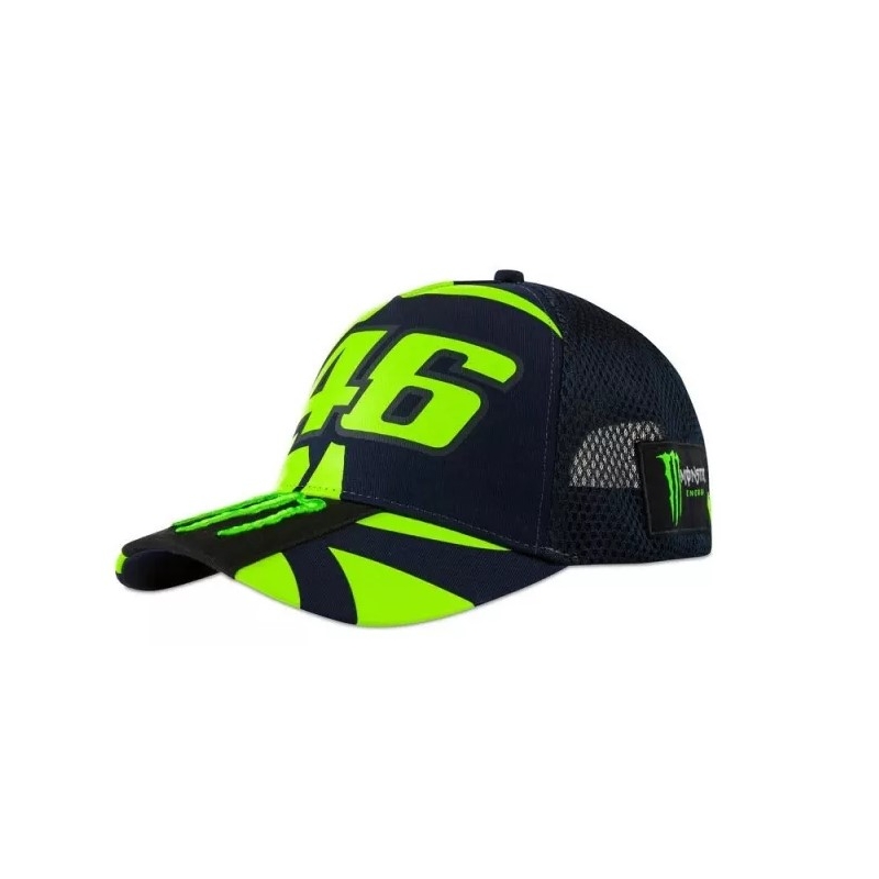 Dječja kapa VR46 Valentino Rossi plavo-fluo žuta