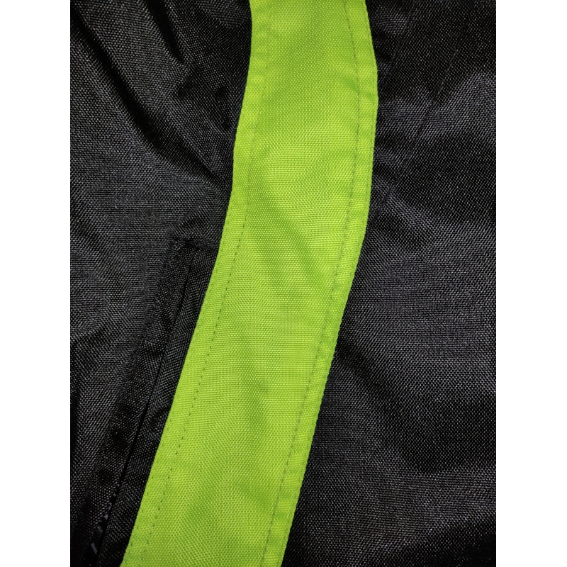 Motociklistička jakna RSA ST-01 crno-fluo žuta - II. kvaliteta