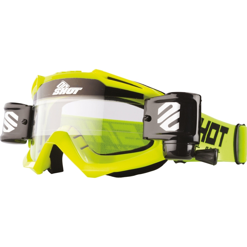 Shot Assault Roll-Off motocross naočale fluo žute