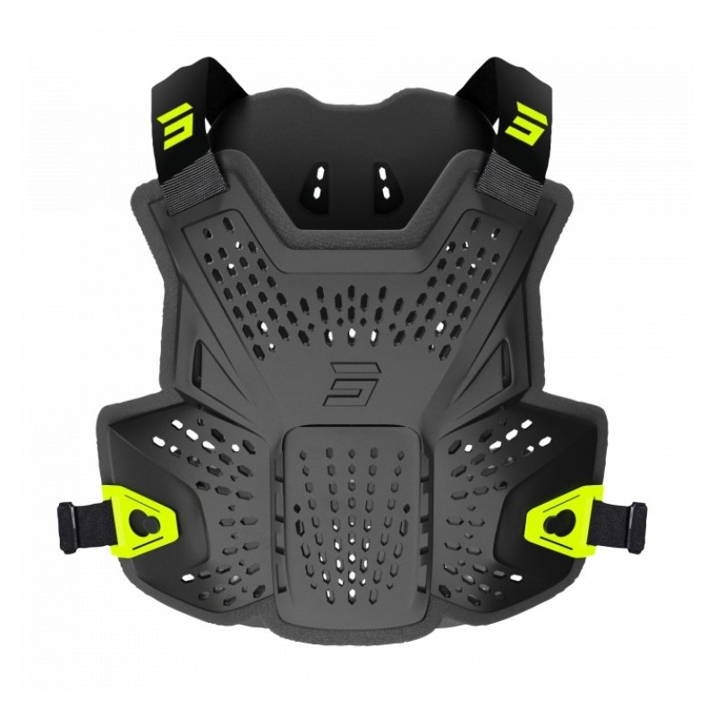 Štitnik za prsa Shot Airflow crno-fluo žuti