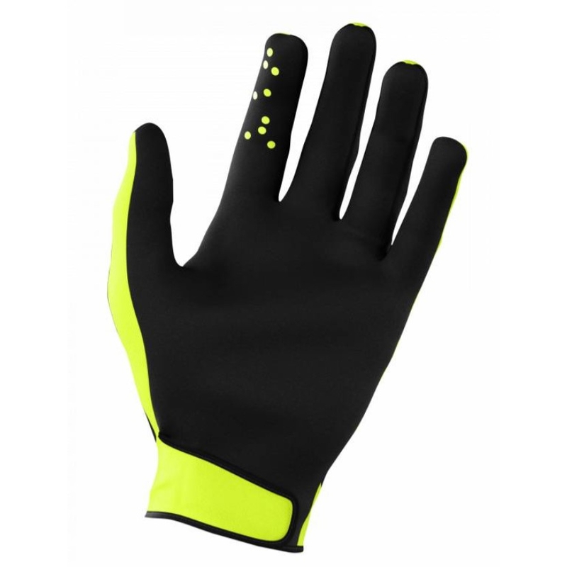 Motocross rukavice Shot Devo Skin crno-fluo žute