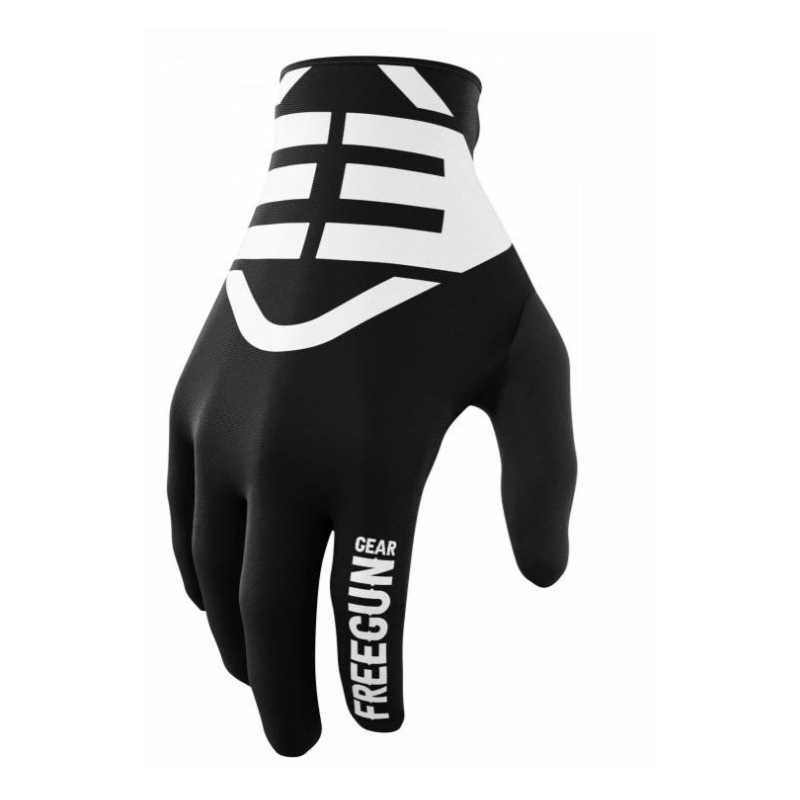 Dječje rukavice za motocross Shot Devo Skin bijelo-crne
