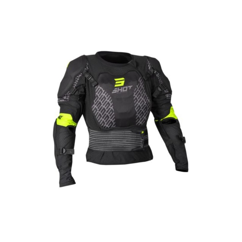 Štitnik za tijelo Shot Optimal crna-fluo žuta