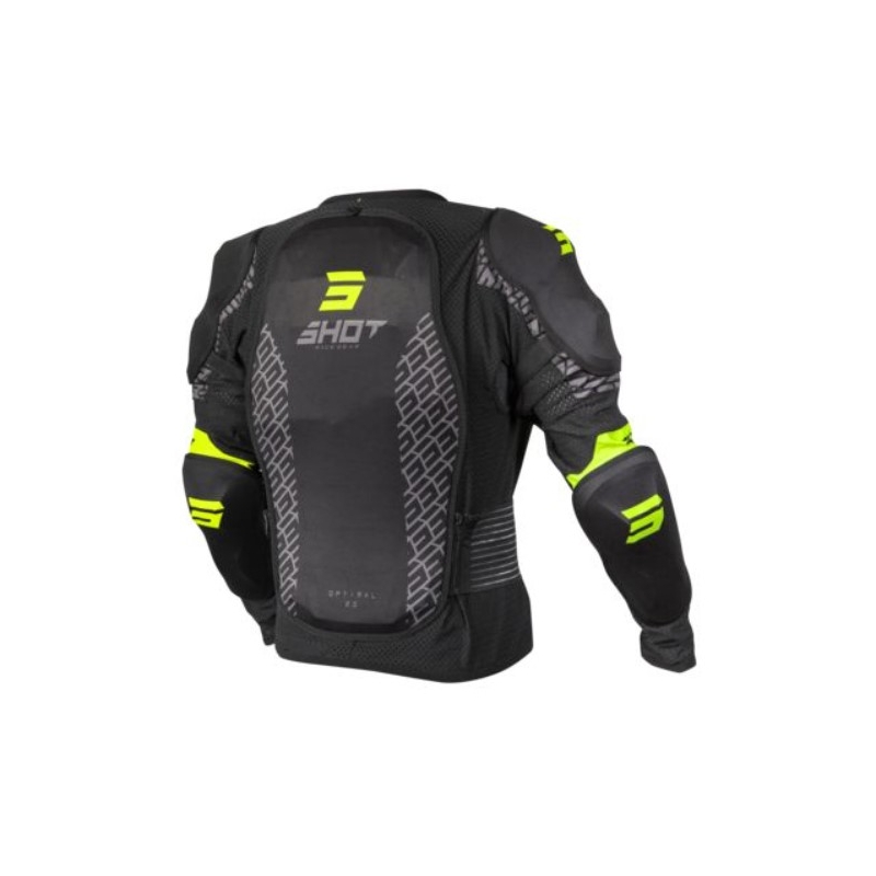 Štitnik za tijelo Shot Optimal crna-fluo žuta