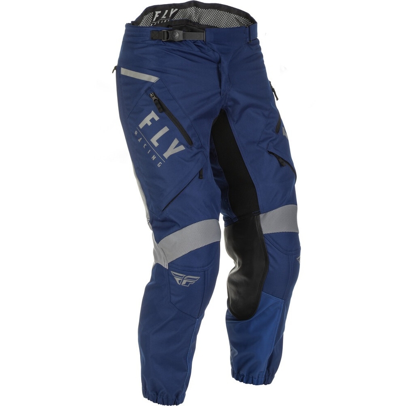 Motocross hlače FLY Racing Patrol plavo-sive