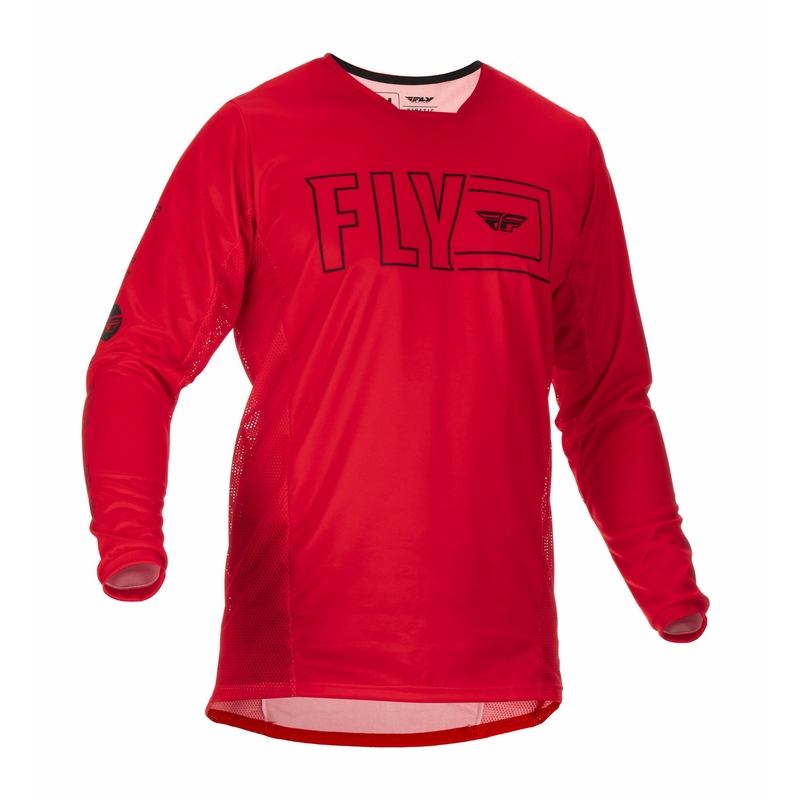 FLY Racing Kinetic Fuel 2022 Motocross dres crveno-crna rasprodaja