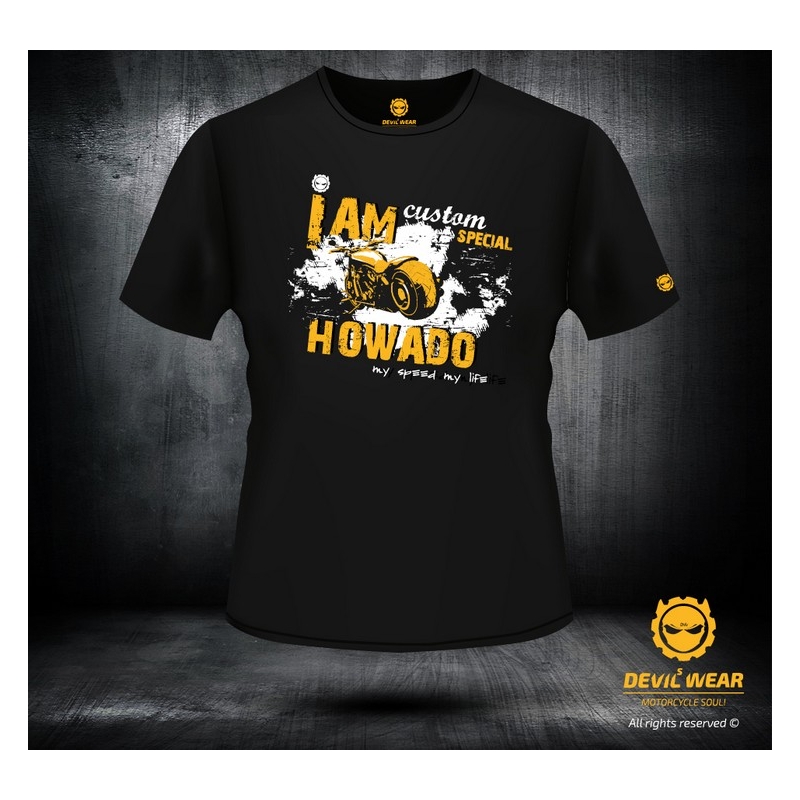 Devils Wear muška majica - I am Howado-my speed my life