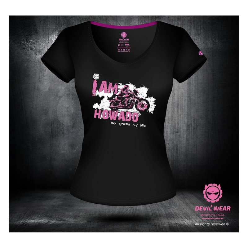 Ženska majica Devils Wear - I am Howado-my speed my life rasprodaja