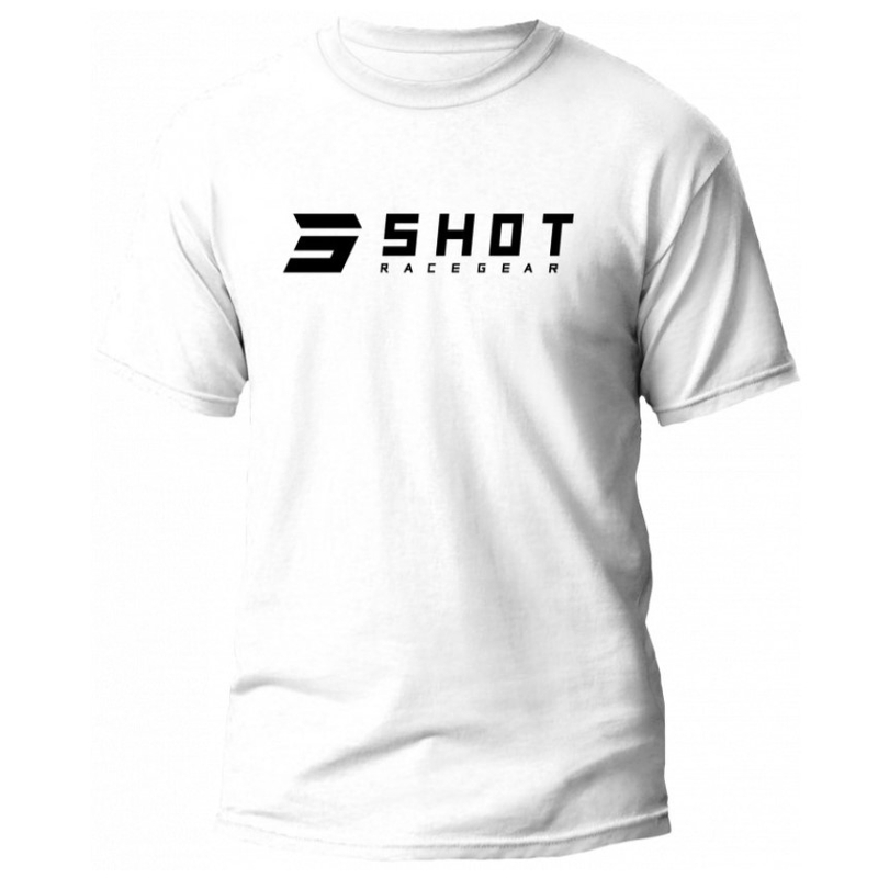 Shot Team 2.0 bijela muška majica