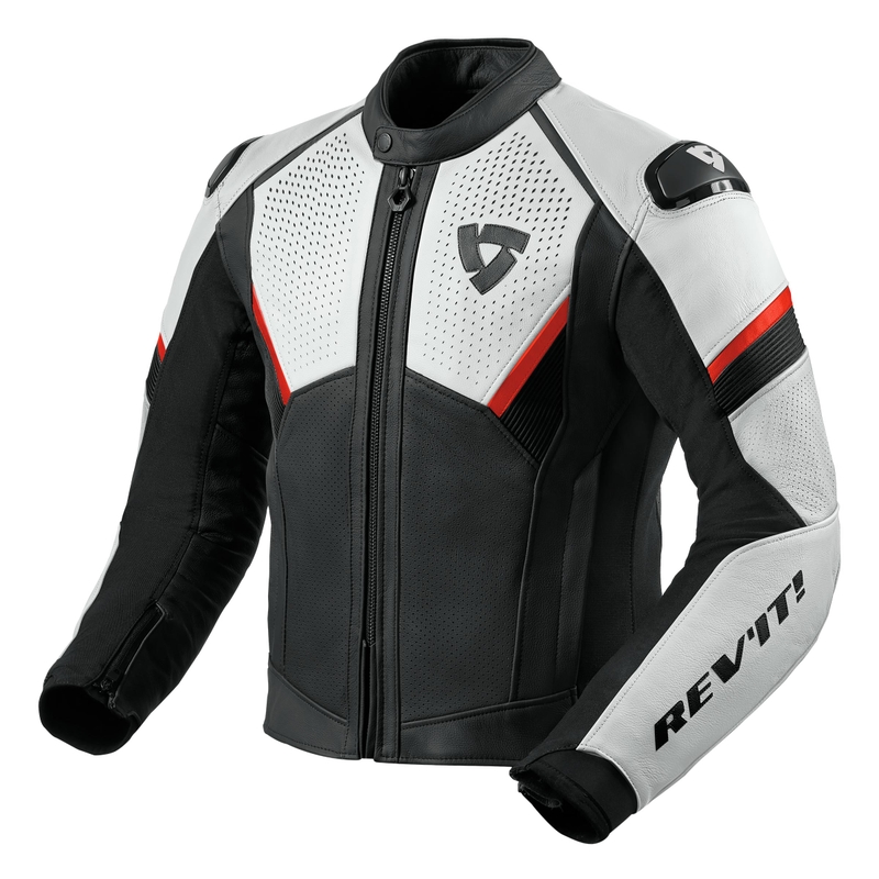 Revit Matador motoristička jakna crno-bijelo-fluo crvena rasprodaja