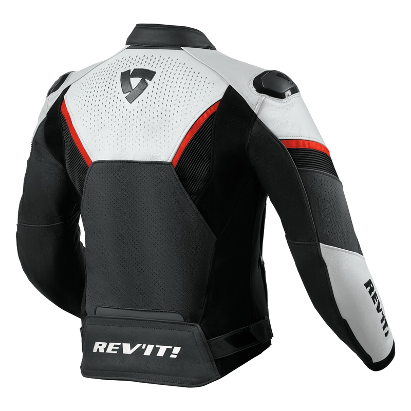 Revit Matador motoristička jakna crno-bijelo-fluo crvena rasprodaja