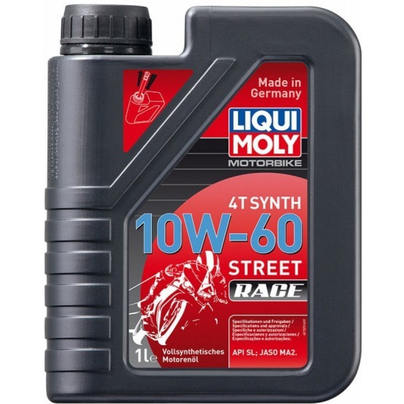 Motorno ulje LIQUI MOLY Motorbike 4T Synth 10W60 Race 1 l