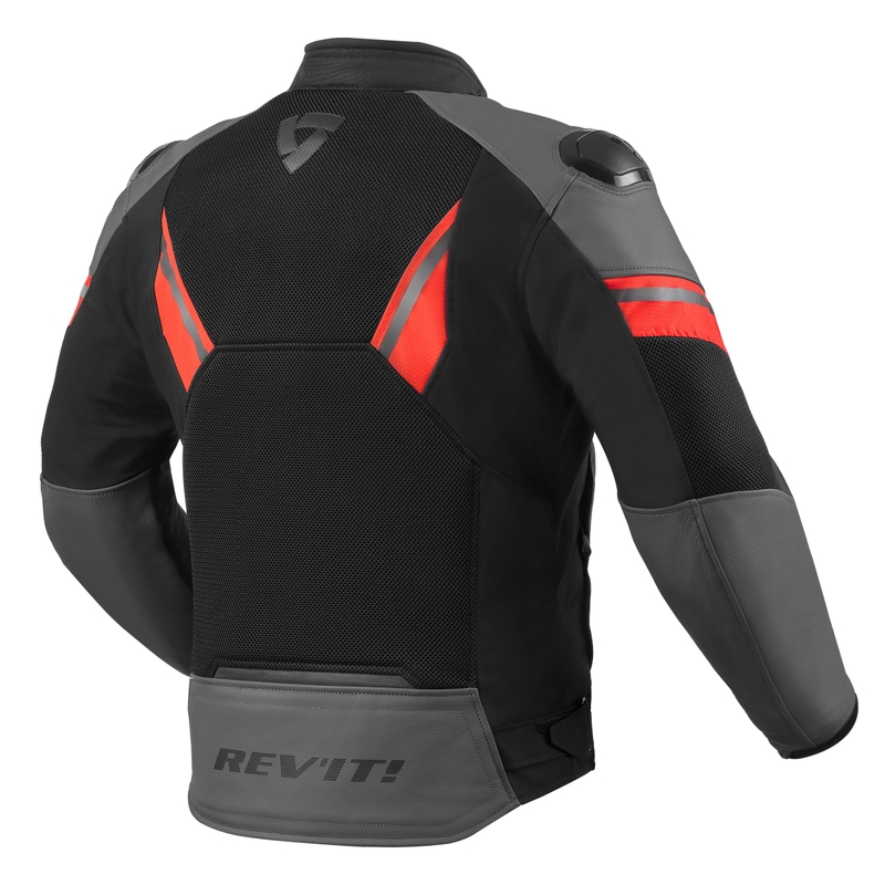 Motociklistička jakna Revit Mantis 2 H2O crno-crvena rasprodaja