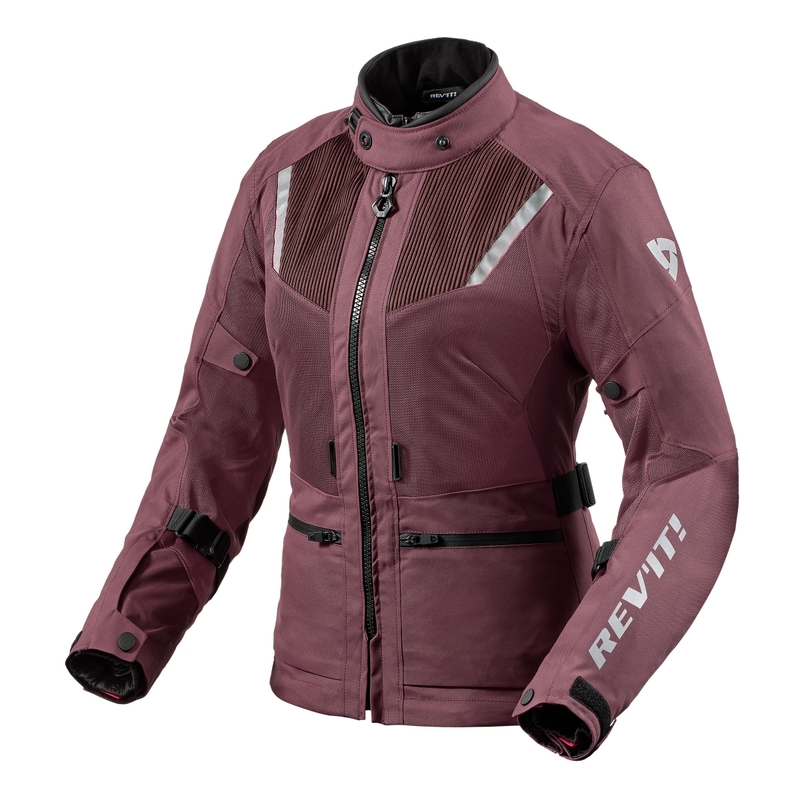 Ženska motoristička jakna Revit Levante 2 H2O tamno crvena rasprodaja