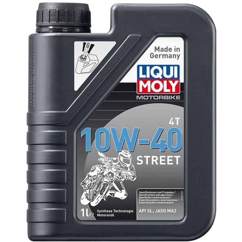 Motorno ulje LIQUI MOLY Motorbike 4T 10W40 Street 1 l