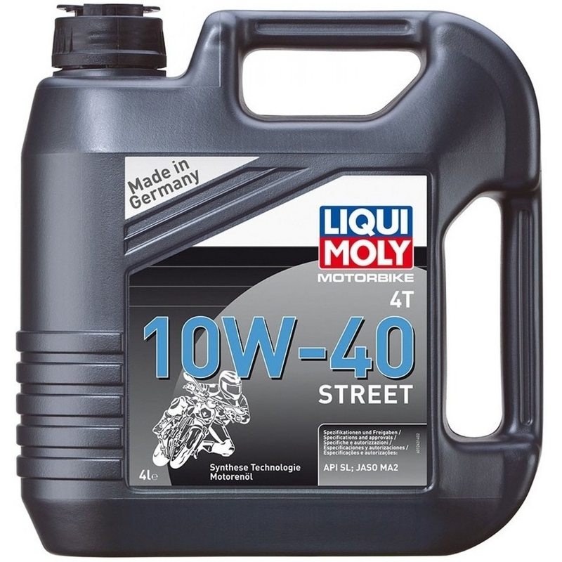 Motorno ulje LIQUI MOLY Motorbike 4T 10W40 Street 4 l