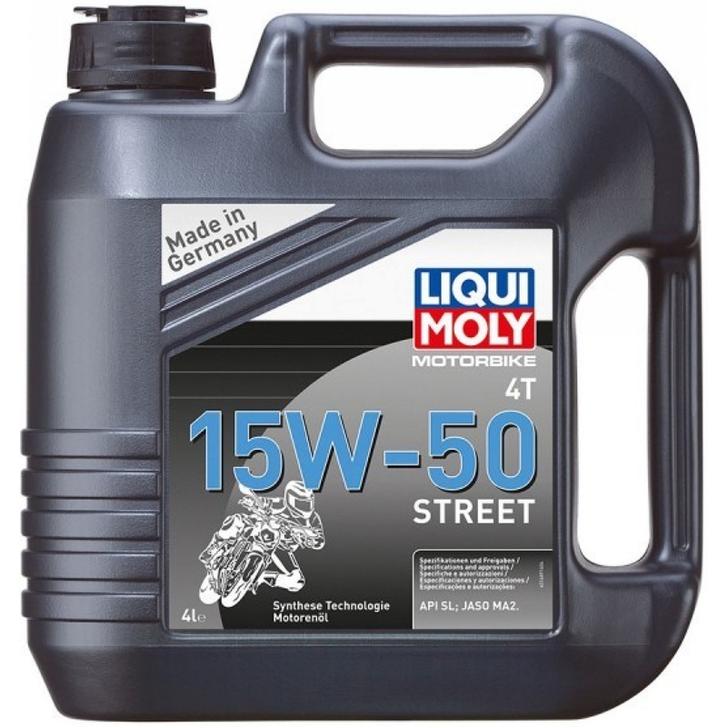 Motorno ulje LIQUI MOLY Motorbike 4T 15W50 Street 4 l