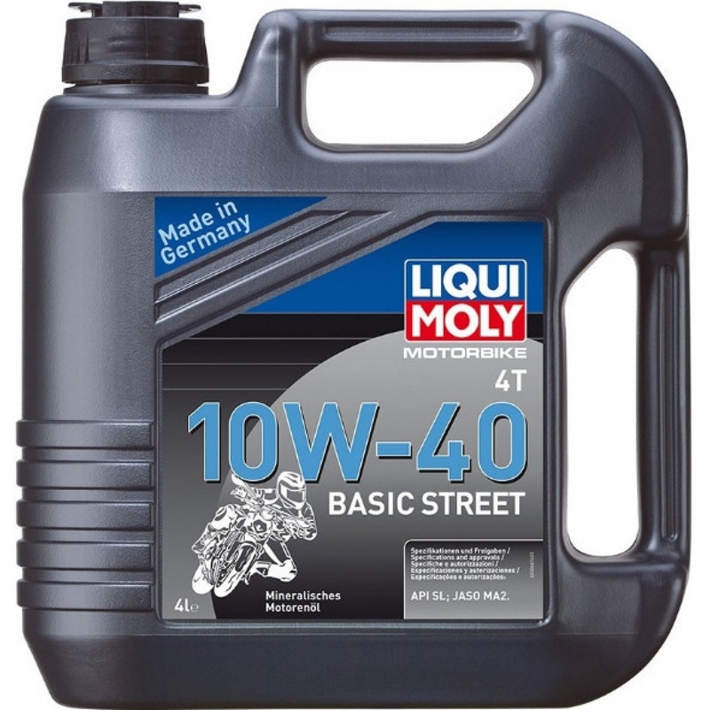 Motorno ulje LIQUI MOLY Motorbike 4T 10W40 Basic Street 4 L
