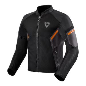 Revit GT-R Air 3 motoristička jakna crno-fluo narančasta