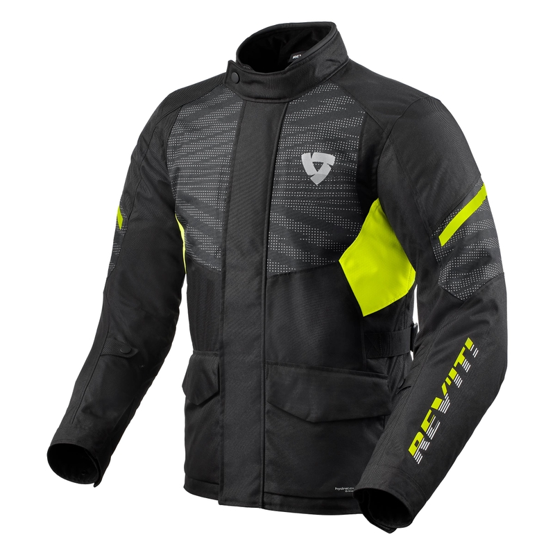 Revit Duke H2O motoristička jakna crno-fluo žuta rasprodaja