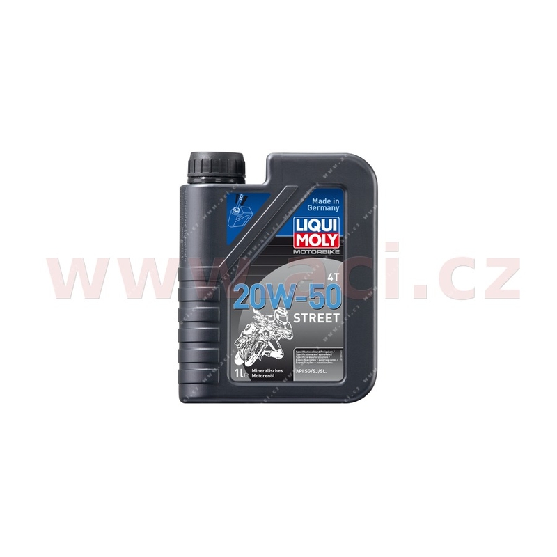 Motorno ulje LIQUI MOLY Motorbike 4T 20W50 Street 1 l