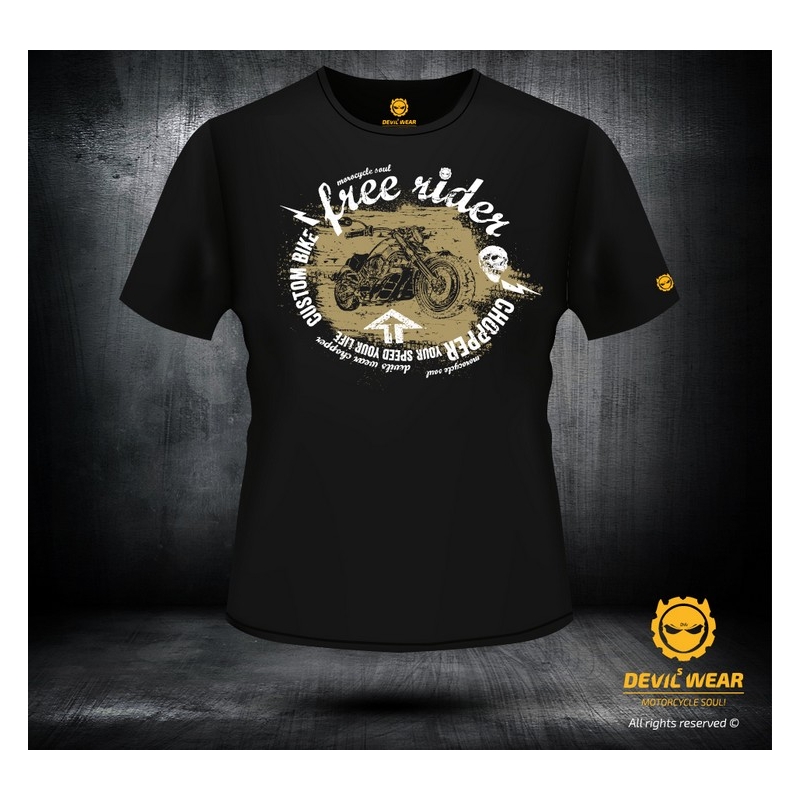 Muške majice Devils Wear - Free Rider Chopper rasprodaja