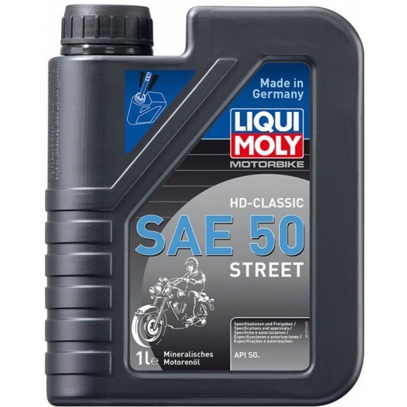 Motorno ulje LIQUI MOLY Motorbike HD-Classic SAE 50 Street 1 l rasprodaja