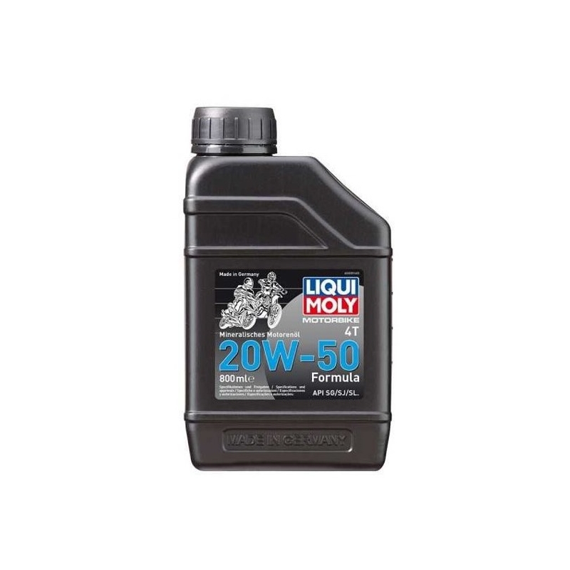 Motorno ulje LIQUI MOLY Motorbike 4T 20W50 Formula 800 ml