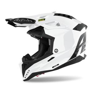 Motocross kaciga Airoh Aviator 3.0 Boja 2024 bijela sjajna
