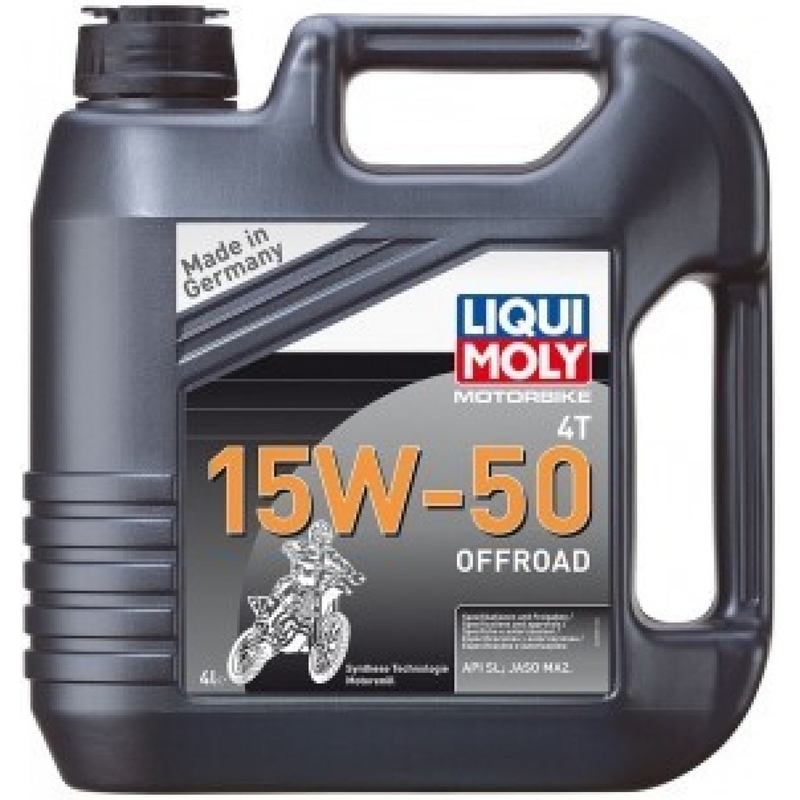 Motorno ulje LIQUI MOLY Motorbike 4T 15W50 Offroad 4 l