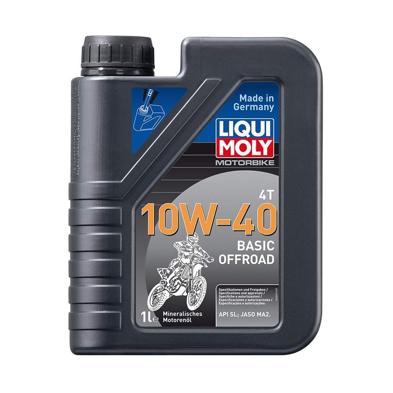 Motorno ulje LIQUI MOLY Motorbike 4T 10W40 Basic Offroad 1 l