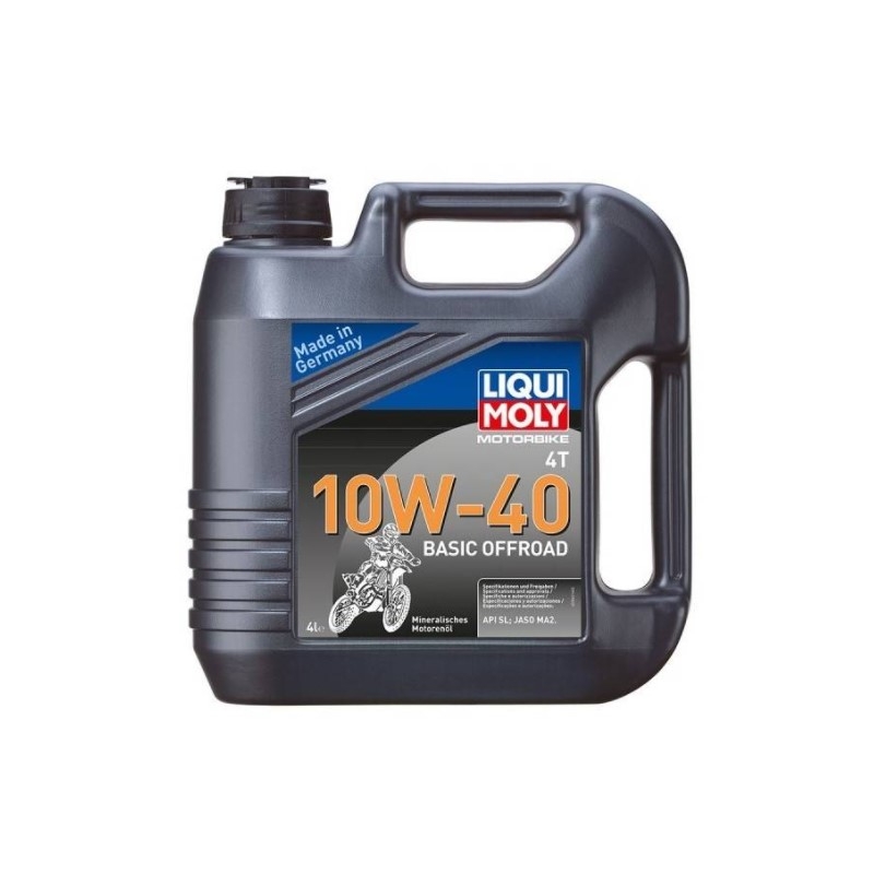 Motorno ulje LIQUI MOLY Motorbike 4T 10W40 Basic Offroad 4 l