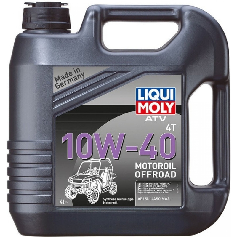 Motorno ulje LIQUI MOLY ATV 4T Motoroil 10W40 4 L