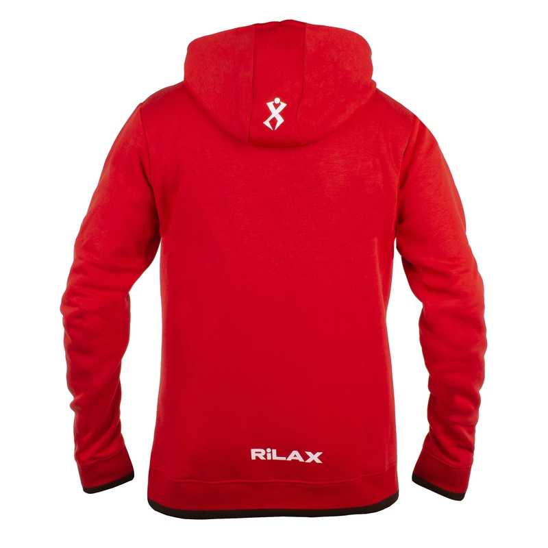Muški sweatshirt Rilax Klob crveni