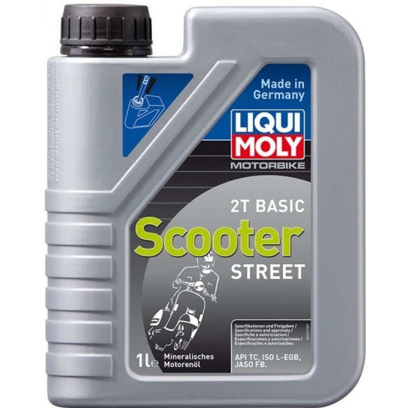 Motorno ulje LIQUI MOLY Motorbike 2T Basic Scooter 1 l