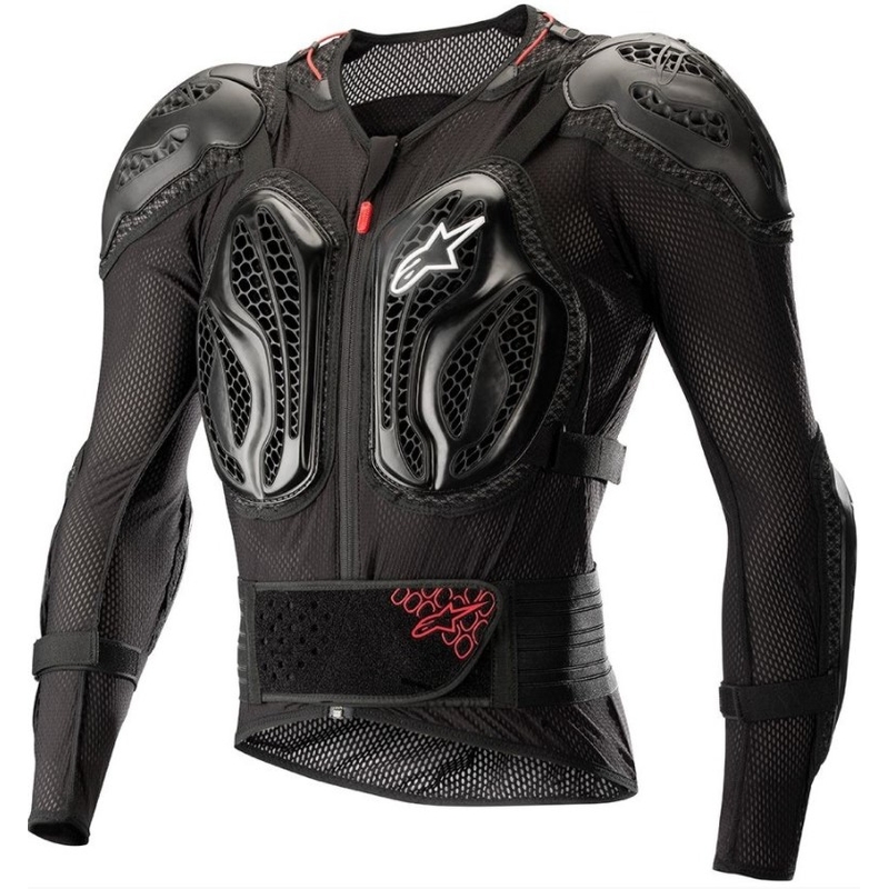 Alpinestars Bionic Action zaštita za tijelo crno-crvena