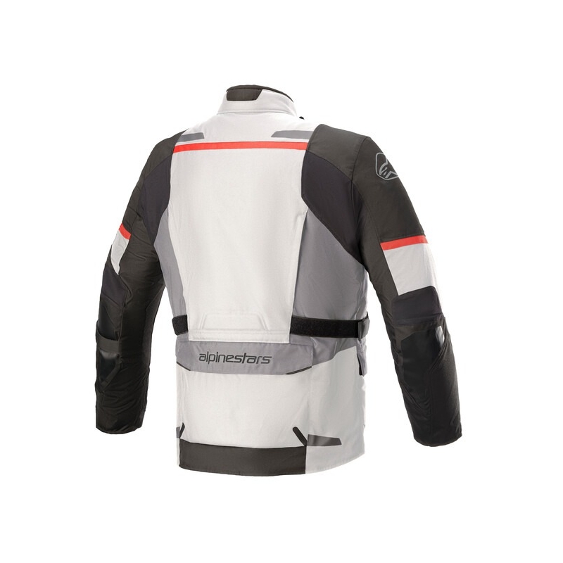 Alpinestars Andes Drystar motociklistička jakna sivo-crno-crvena