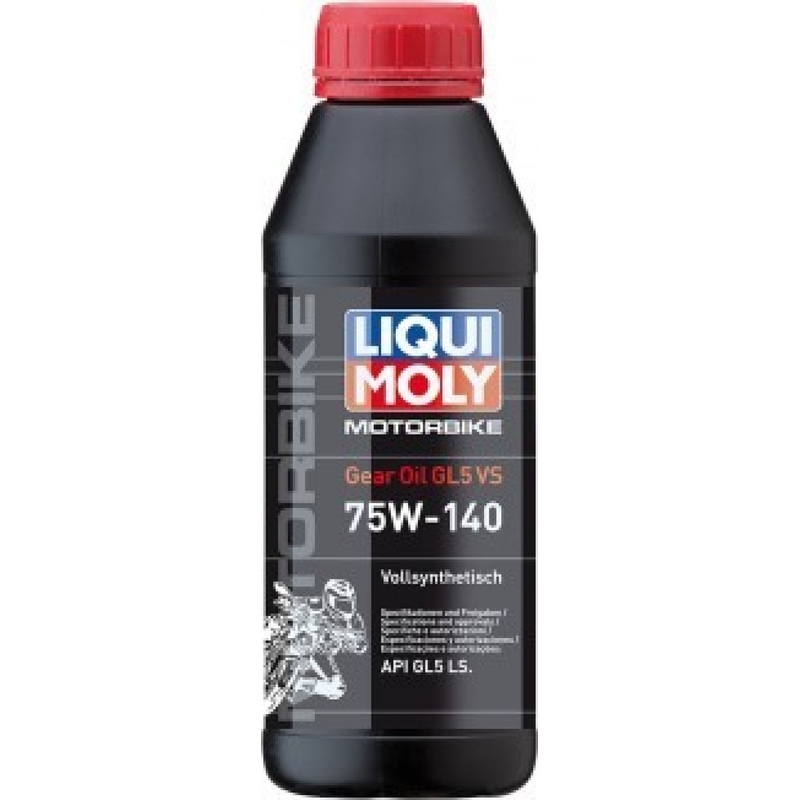 Ulje za mjenjač LIQUI MOLY Motorbike Gear Oil 75w140 GL5 VS 500 ml