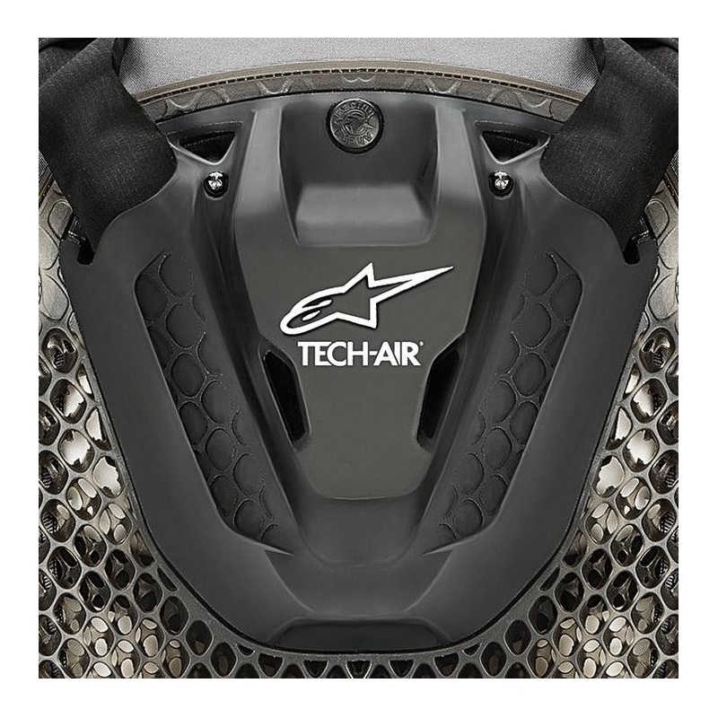 Alpinestars Tech-Air® prsluk s 5 zračnih jastuka sivo-crni