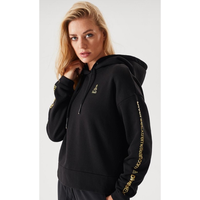 Ženski sweatshirt DAKAR VIP 14 crni