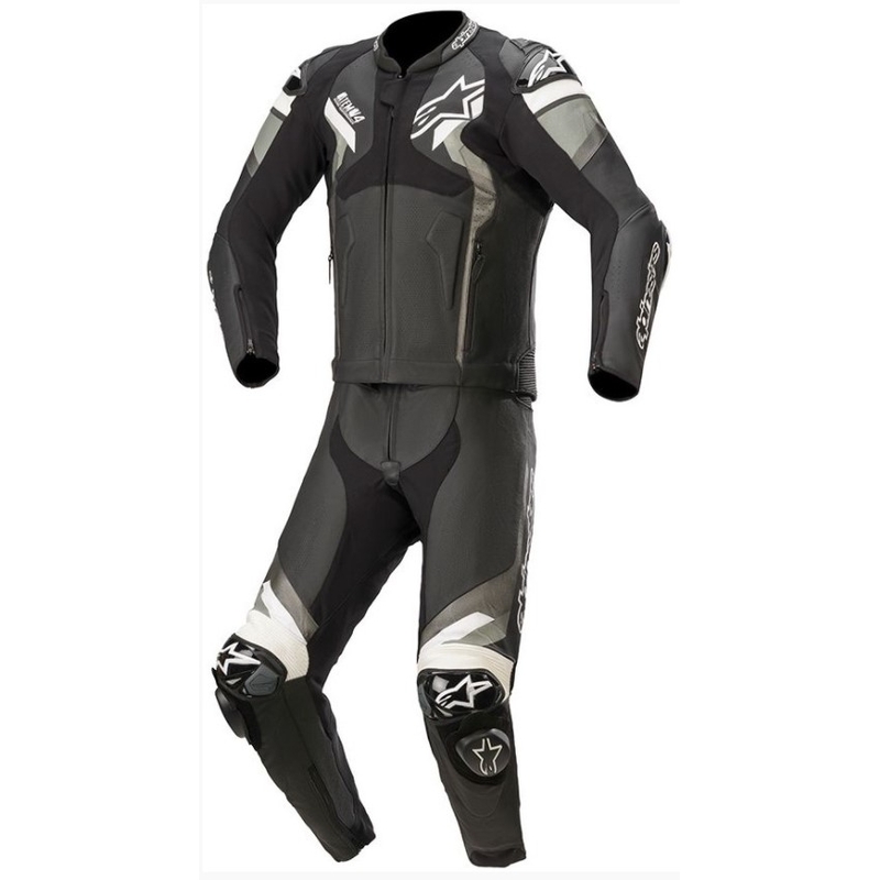 Alpinestars ATEM 4 dvodijelni kombinezon crno-sivo-bijeli