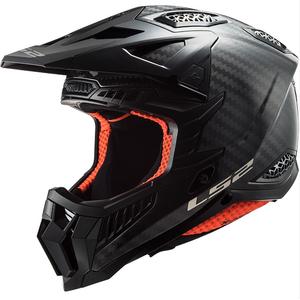 Kaciga za motocross LS2 MX703 X-Force Solid Carbon Black