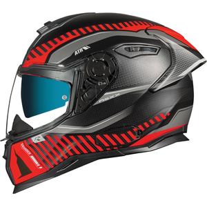 Integralna motociklistička kaciga NEXX SX.100R Skidder crno-crvena rasprodaja