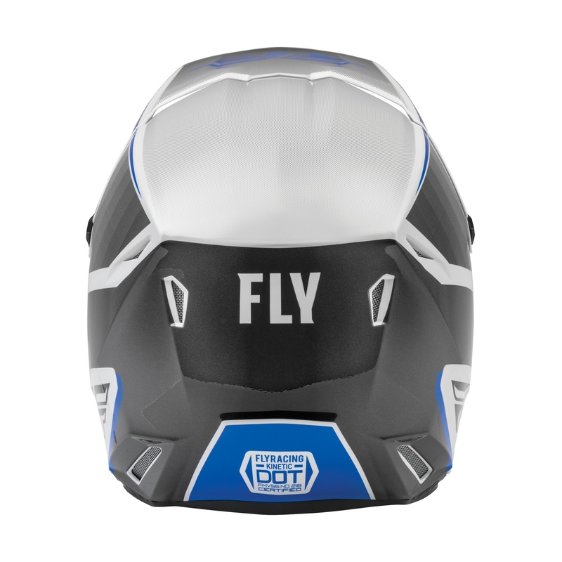 Motocross kaciga FLY Racing Kinetic Drift plavo-sivo-bijela