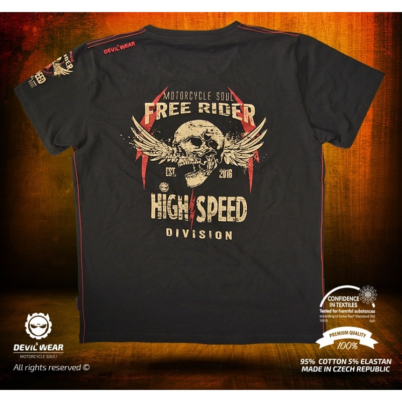 Pánské triko Devils Wear - Free Rider High Speed