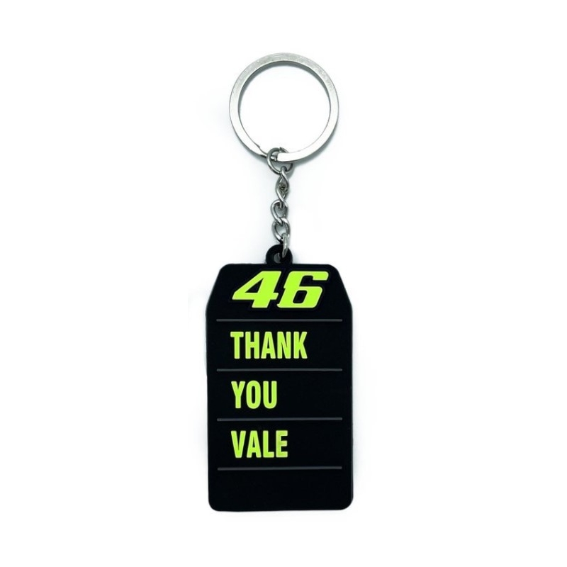 Privjesak za ključeve VR46 Valentino Rossi "Thank you Vale"